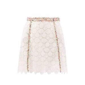 Giambattista Valli Guipure Lace Mini Skirt size S